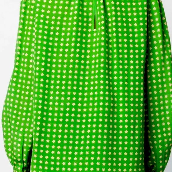 Yves Saint Laurent Scandal Star Printed Blouse New With Tags - Picture 3 of 10